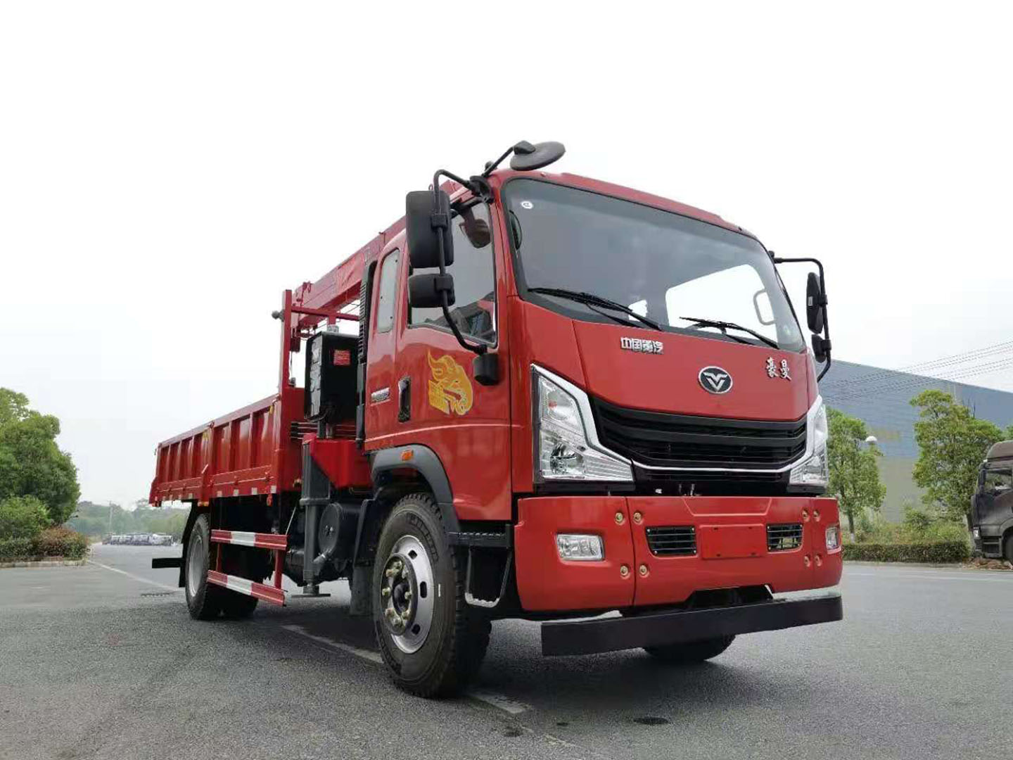 國(guó)六重汽豪曼8噸隨車(chē)吊